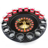 16 - Cup Drinking Roulette Wheel Game Set | Shisha Glass