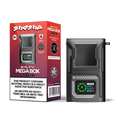 Salty MEGA BOX Battery | Shisha Glass