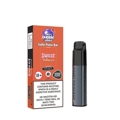 Salty Pulse Bar Sweet Tobacco Disposable Vape | Shisha Glass