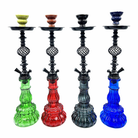 Shishaglass M17 Medium Hookah 1xHose | Shisha Glass