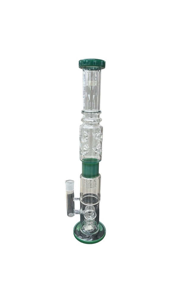 Cog Base Glass Waterpipe with Percolator 50cm | Shisha Glass