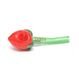 Dokha Glass Strawberry Spoon Weed Pipe 13cm