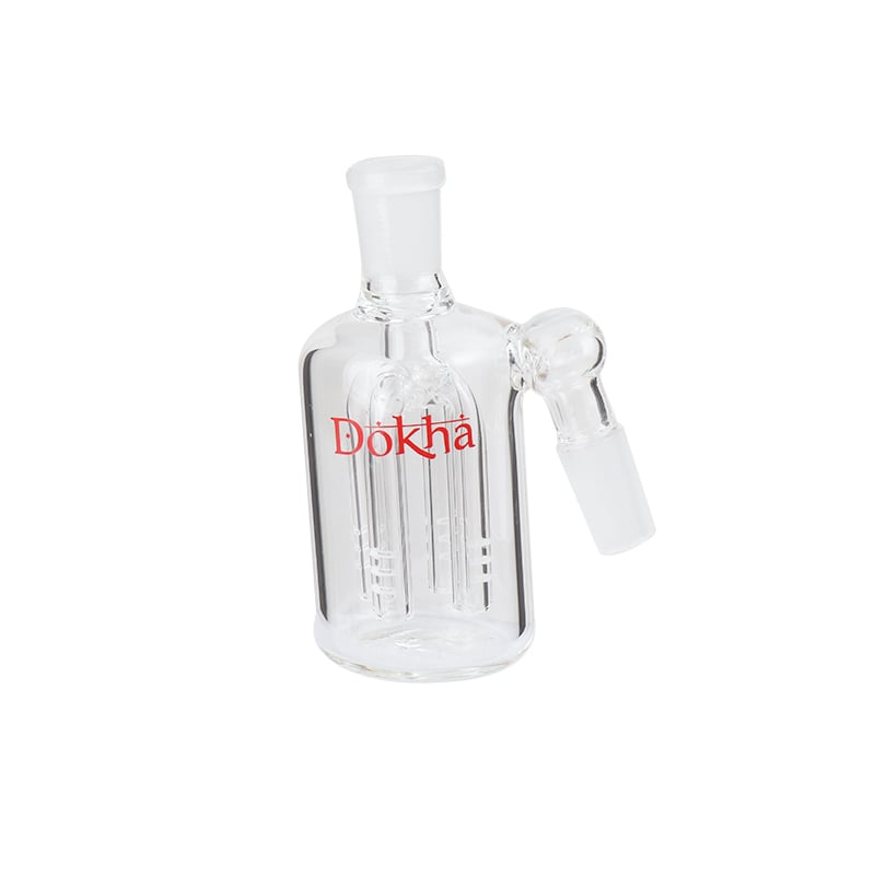 Dokha Glass UN3 Drop Down Ash Catcher Bowl Glass Pipe 14mm