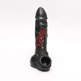 Dokha Metal Black Panther Billiard Weed Pipe 11cm