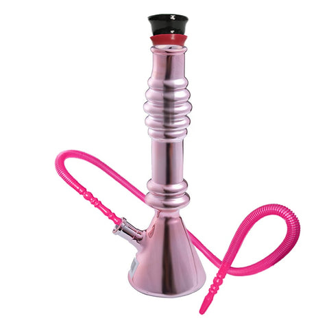 Glossy Colour Beaker Base Mini Glass Bong 25cm - Shisha Glass