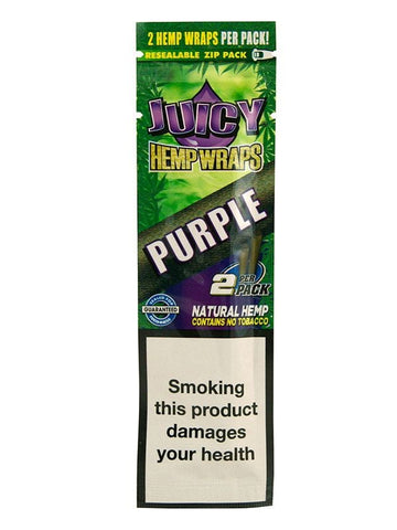 Juicy Hemp Wrap Purple - Shisha Glass