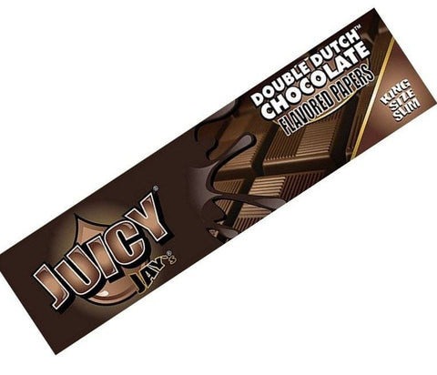 Juicy Jay's Double Dutch Chocolate King Size (Slim) Paper - Shisha Glass