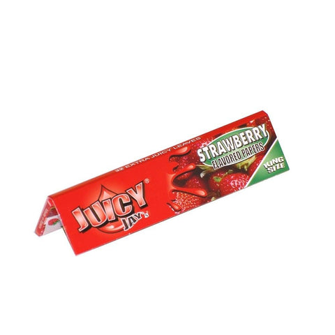 Juicy Jay's Strawberry King Size Paper's - Shisha Glass