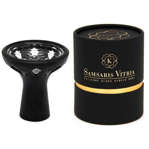 Kaloud Samsaris Vitria II Silicone Glass Hookah Bowl | Shisha Glass