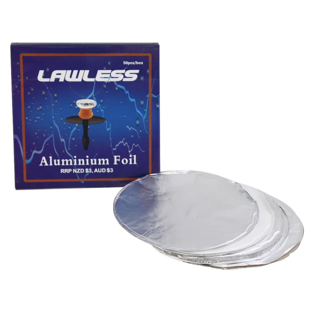 Lawless Aluminium Foil For Hookah x50