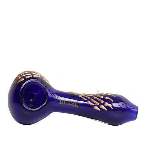 Lawless Blaze Skeleton Glass Weed Pipe - Shisha Glass