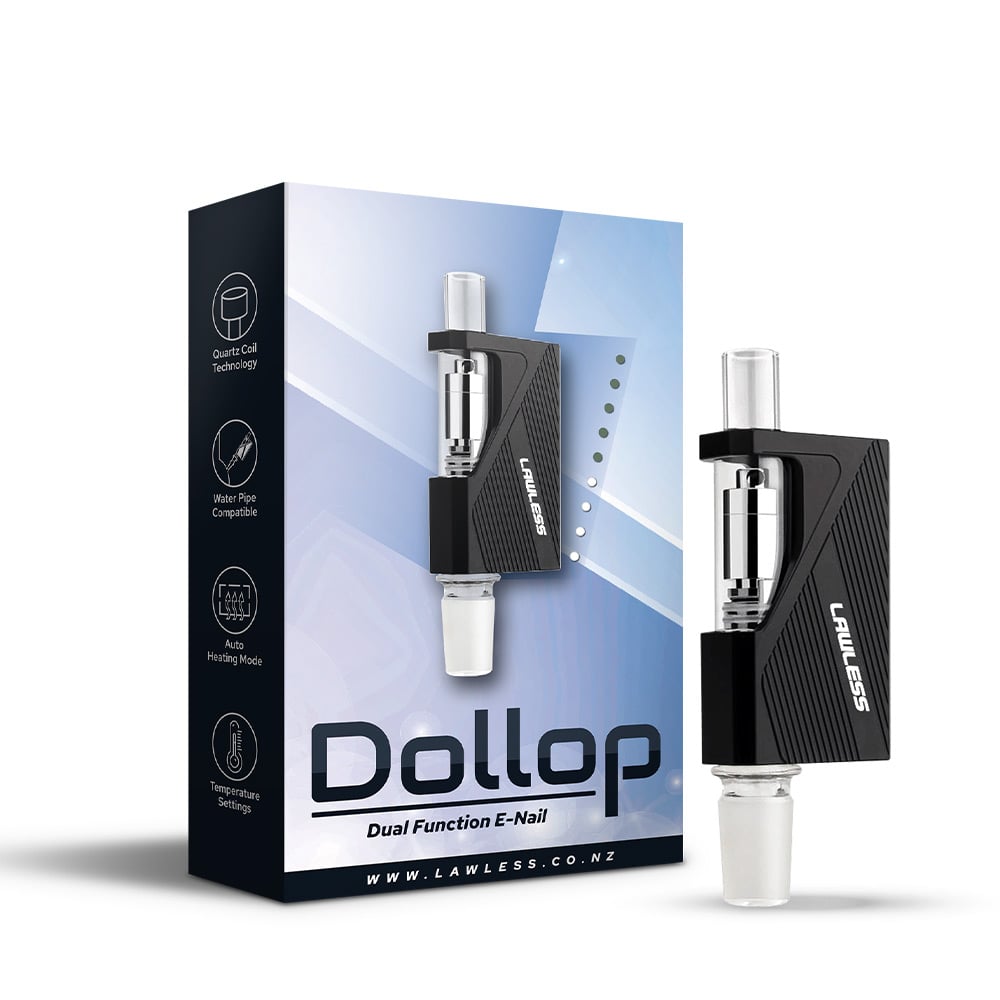 Lawless Dollop Weed Vaporizer - Shisha Glass