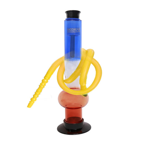 Multi-Colour Acrylic Bong 30cm - Shisha Glass