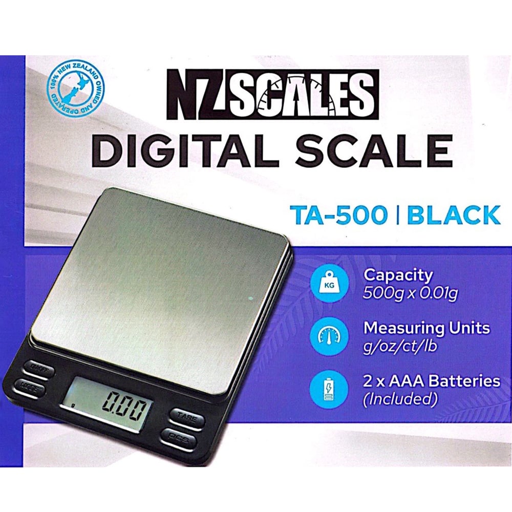 NZ Digital Scale TA-500 500 x 0.01g