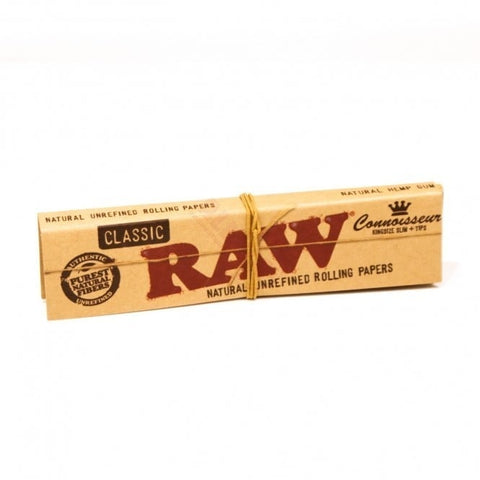 RAW Classic Connoisseur Kingsize Slim - Shisha Glass