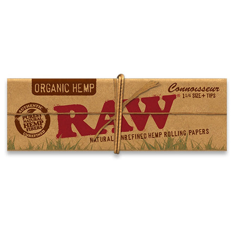 RAW Organic Hemp Connoisseur 1 1/4 - Shisha Glass