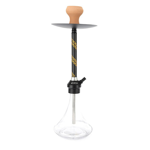 Shisha Glass Hookah 1xHose 32cm - Shisha Glass