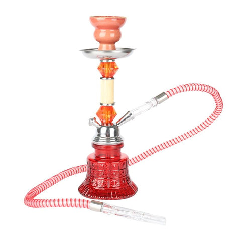 Shisha Glass Mini V2 Hookah 1xHose 30cm - Shisha Glass