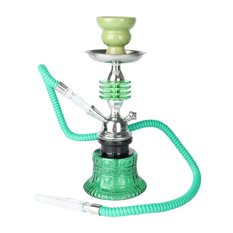 Shisha Glass Mini V3 Hookah 1xHose 30cm - Shisha Glass