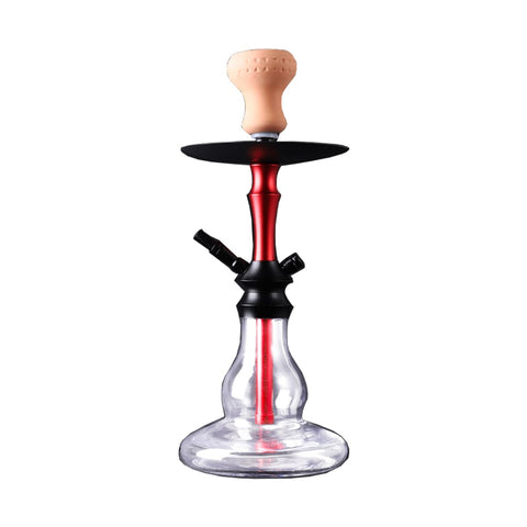 Shisha Glass Pearl Hookah 1xHose 42cm - Shisha Glass