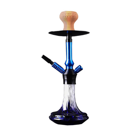 Shisha Glass Rainbow Hookah 1xHose 46cm - Shisha Glass