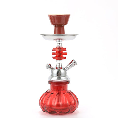 Shisha Glass Stylish Hookah 1x Hose 21cm - Shisha Glass