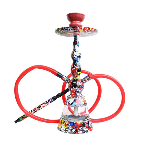 Shisha Hookah Cosmo 1xHose 34cm - Shisha Glass