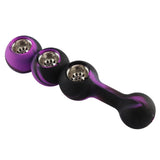 Triple Bowl Weed Pipe 15cm - Shisha Glass